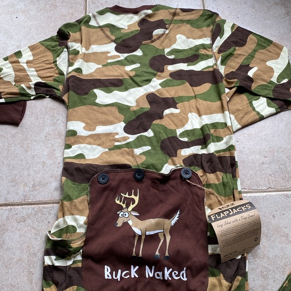 Lazy One Camo Long Underwear with “trap door” - Picture 8 of 15